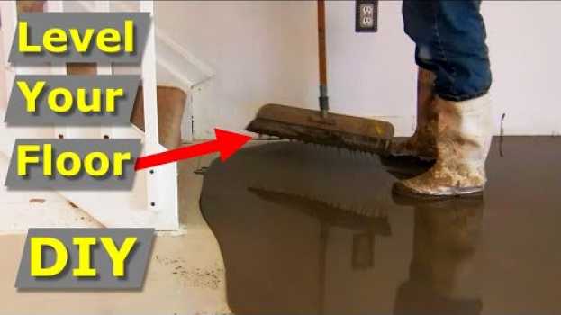 Video How to Self Level Concrete Floors Like Pros - Self Leveler in English