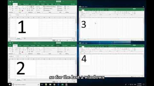 Video How to Split Your Screen into 2 / 3 / 4 in Windows 10 em Portuguese