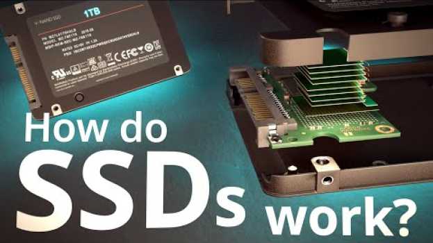Video How do SSDs Work? | How does your Smartphone store data? |  Insanely Complex Nanoscopic Structures! en français