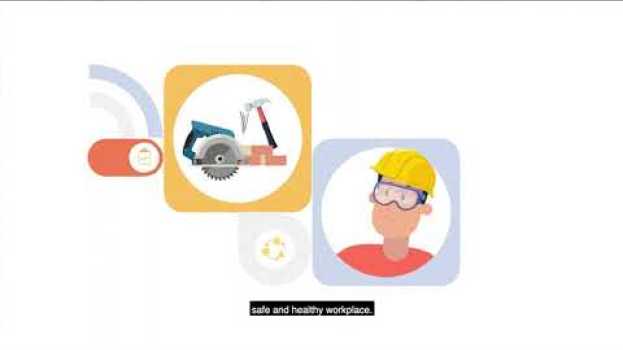 Video National Safe Work Month animation - think safe. work safe. be safe em Portuguese
