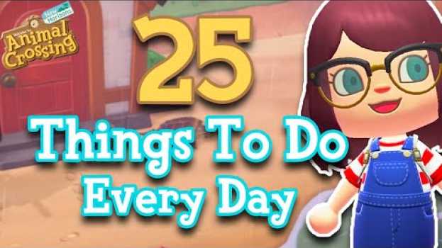 Video 25 Things To Do Every Day in Animal Crossing: New Horizons | My Daily Routine in Deutsch