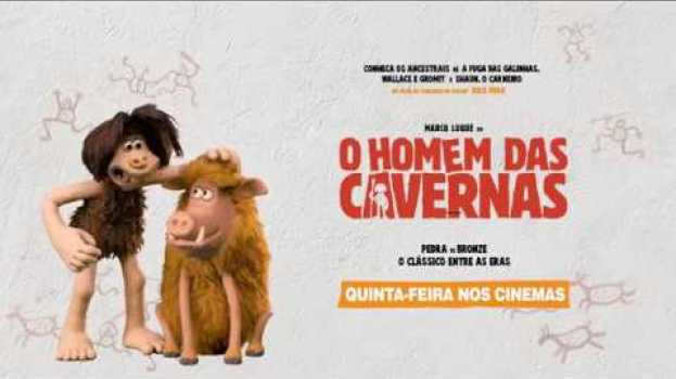 Видео O Homem das Cavernas | Quinta nos cinemas | 30" на русском
