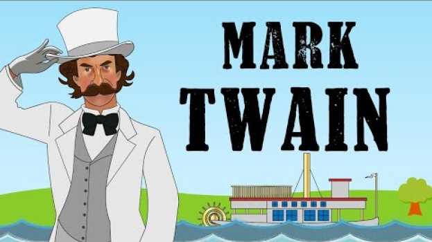 Video The life of Mark Twain - Animated biography in English na Polish
