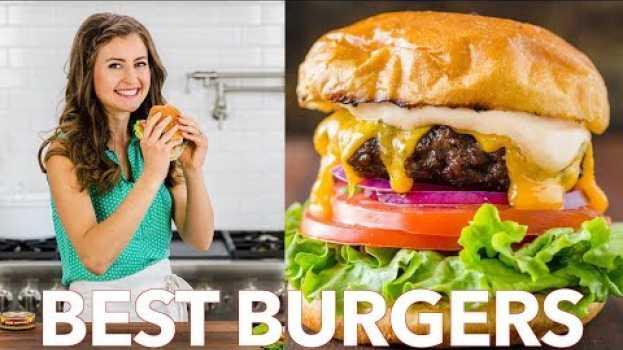Video Ultimate Juicy Burger Recipe - Perfect Burgers Every Time 🍔 em Portuguese