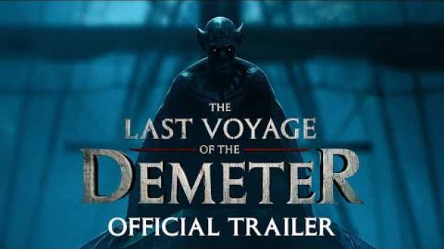 Video The Last Voyage of the Demeter | Official Trailer em Portuguese