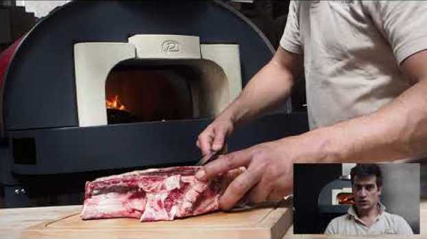 Video Comment cuire parfaitement une cote de boeuf au four a bois em Portuguese