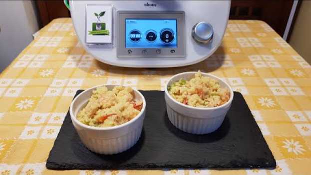 Video Cous cous con gamberetti e zucchine per bimby TM6 TM5 TM31 em Portuguese