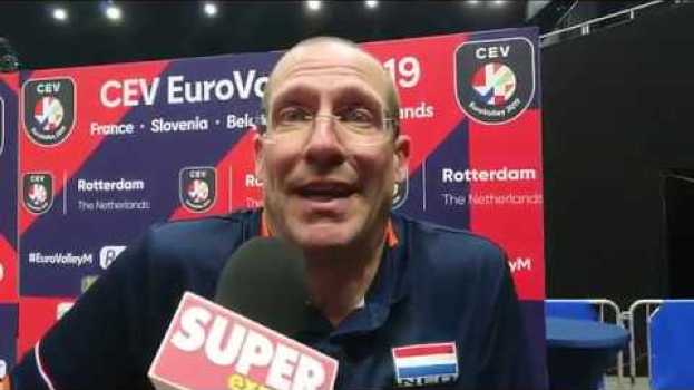 Video Ile kaw wypił trener Holandii Roberto Piazza przed meczem ME 2019 z Polską in Deutsch