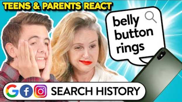 Video Teens & Parents React To Each Other's Search History (Google, Facebook, Instagram) en français