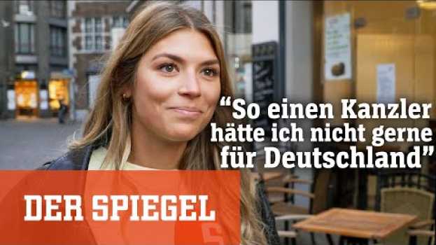 Video Laschets Heimatstadt: "So einen Kanzler hätte ich nicht gerne für Deutschland" | DER SPIEGEL in Deutsch