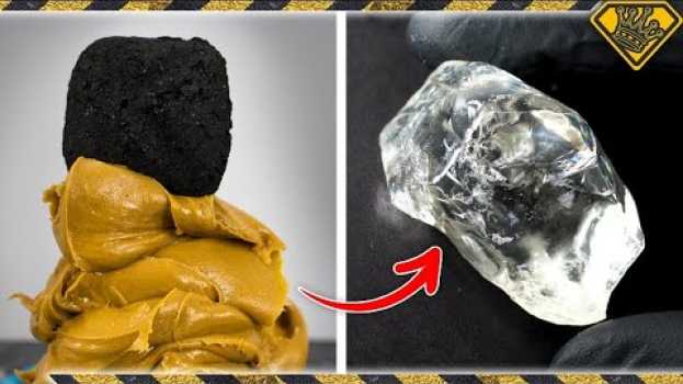 Video Turning Coal into Diamonds, using Peanut Butter! TKOR On How To Make Peanut Butter Coal Crystals em Portuguese