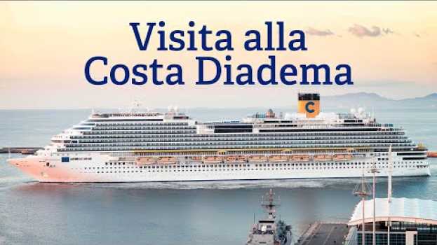 Video Visita degli studenti di Economia e management marittimo presso la Costa Diadema em Portuguese