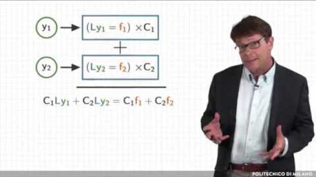 Video Integrale generale delle equazioni differenziali lineari en français