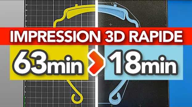 Video IMPRIME 3 FOIS PLUS VITE grâce à cette TECHNIQUE !!! Buse 1mm imprimante 3D en Español