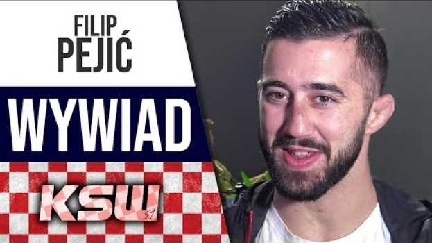 Video [PL] Filip Pejic zaprasza Damiana Stasiaka do walki w kat. 66 kg en français