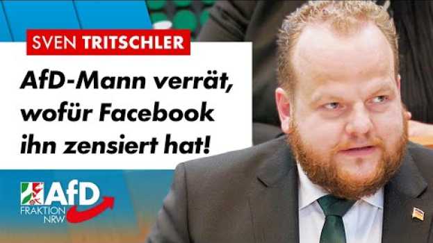Video Wurden Sie schon mal auf Social Media gesperrt? – Sven Tritschler (AfD) in Deutsch