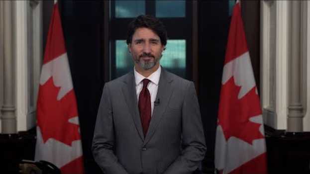 Video Message du premier ministre à l’occasion de l’Action de grâce in English