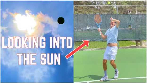 Видео What You Can Do to Make Looking Into The Sun Less Painful When Playing Tennis на русском