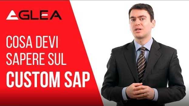 Video Cosa devi sapere sul Custom SAP su italiano