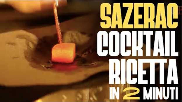 Video Sazerac: Il PADRE di tutti i Cocktail - Ricetta e Preparazione | Italian Bartender na Polish