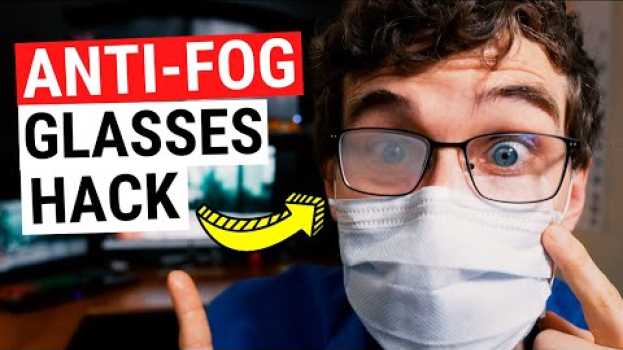 Video How To Keep Glasses From FOGGING While Wearing A Face Mask en Español