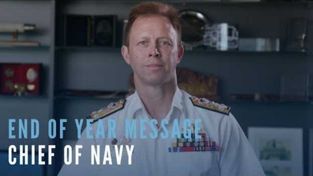 Video Chief of Navy - End of Year Message 2021 su italiano