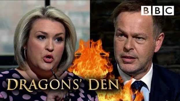 Video Epic bidding war breaks out in the Den 💷 | Dragons' Den - BBC en français