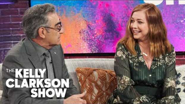 Видео Alyson Hannigan Panics When Fans Quote 'American Pie' In Front Of Her Young Daughters на русском