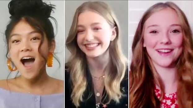 Video The Cast Of “The Baby-Sitters Club” Finds Out Which Characters They Really Are in Deutsch