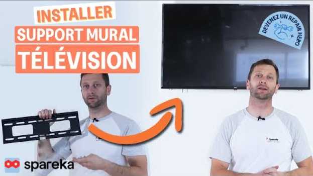 Video Comment installer le support mural d'une télévision in English