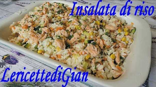 Video Insalata di riso con salmone e verdure - Ricetta facile e veloce in English