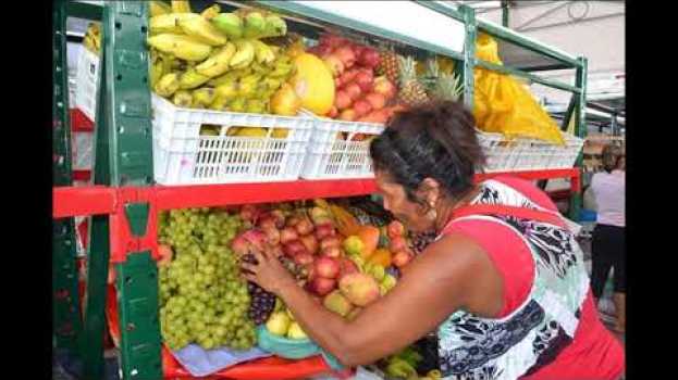 Видео como vender frutas na rua!!! monte seu negocio. на русском