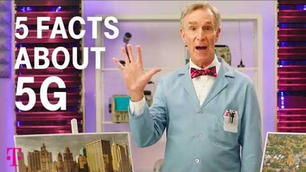 Video 5 Facts about 5G Explained by Bill Nye! | T-Mobile em Portuguese