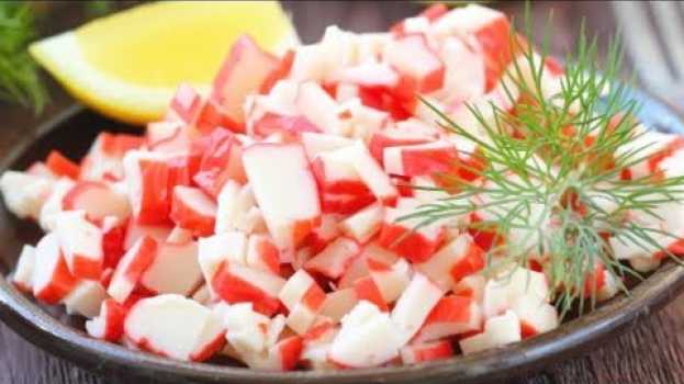 Video What Is Imitation Crab Meat Actually Made Of? em Portuguese