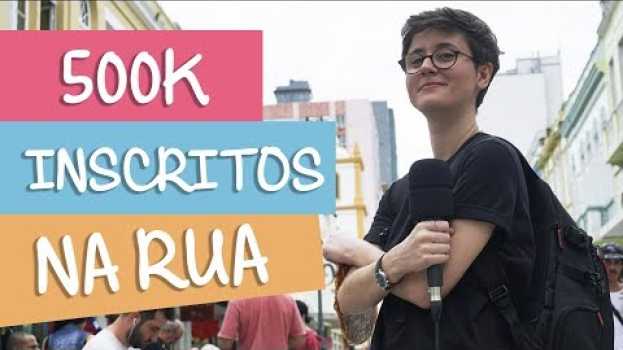 Video PERGUNTEI MEU NOME PRA DESCONHECIDOS NA RUA | Louie Ponto | Especial 500k inscritos en Español