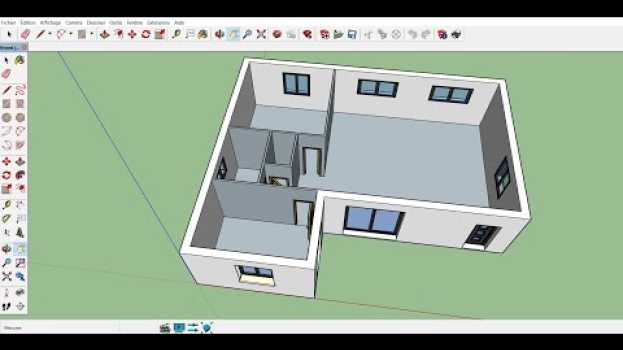 Video Plan de Maison 3 Dimensions: Comment faire ? Etape 5 en français