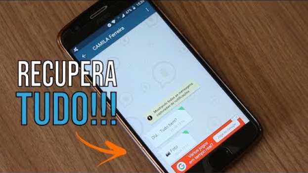 Video Como VER Mensagens e Fotos APAGADAS PARA TODOS no WhatsApp su italiano
