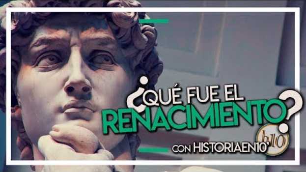 Video ¿QUÉ FUE EL "RENACIMIENTO"? MIGUEL ÁNGEL COMO ICONO DEL PERIODO con HISTORIAEN10' em Portuguese