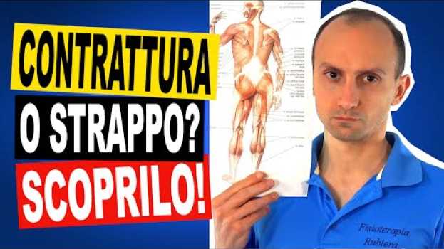 Video Contrattura o Strappo Muscolare? Quali Sono le Differenze? em Portuguese