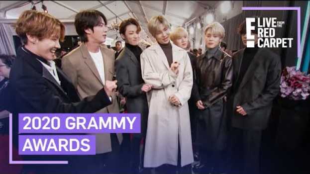 Video BTS Gives a Preview of Their Grammys Performance | E! Red Carpet & Award Shows en Español