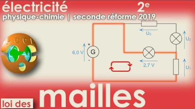 Video Loi des MAILLES | Circuits | Électricité | Physique-Chimie | seconde em Portuguese