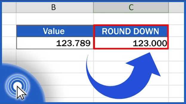 Video How to ROUND DOWN in Excel em Portuguese