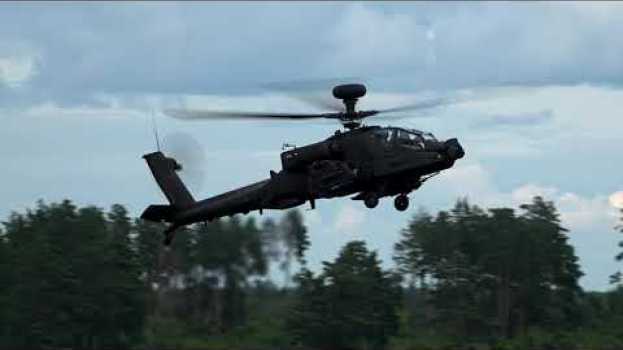 Video Brytyjskie Apache nad Orzyszem [Defence24 TV] na Polish