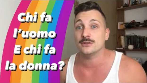 Video Cosa non chiedere a un G A Y em Portuguese
