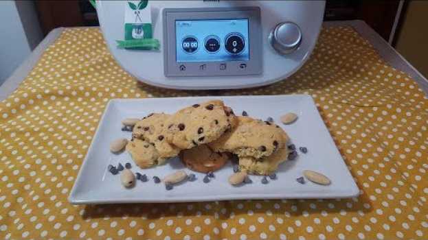 Video Biscotti di frolla con gocce di cioccolato e mandorle bimby per TM5 e TM31 en Español