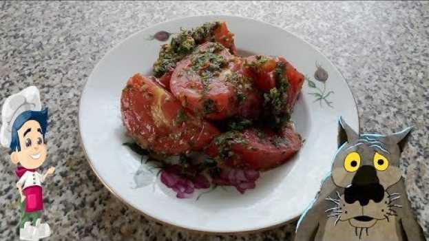Video Закуска из свежих помидор на праздничный стол очень вкусная em Portuguese