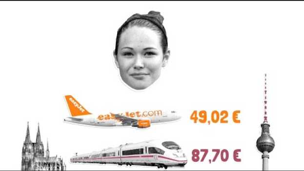 Video Züge statt Flüge: Wieso Bahn fahren billiger werden muss na Polish