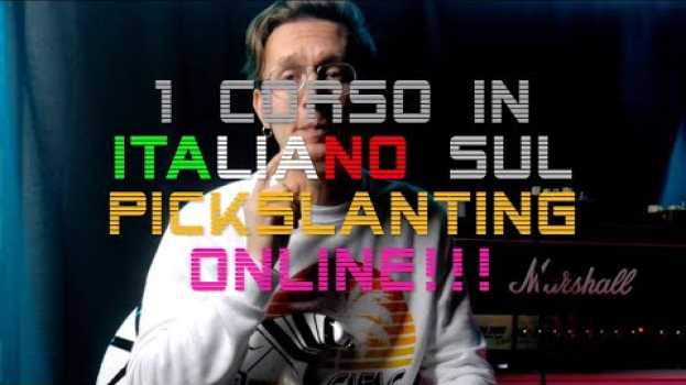 Video Plettrata Alternata - Il 1 corso in ITALIANO sul pick slanting!!! em Portuguese
