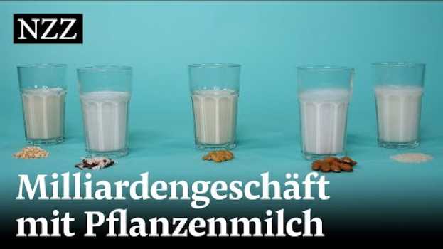 Video Pflanzendrinks aus Hafer, Soja, Mandeln: Auch Milchkonzerne profitieren vom neuen Trend in English