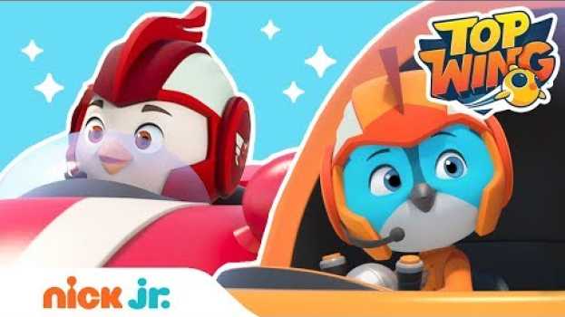 Video Racing, Tricks & More 🏁 Top Wing Obstacle Course Challenge | Top Wing | Nick Jr. na Polish